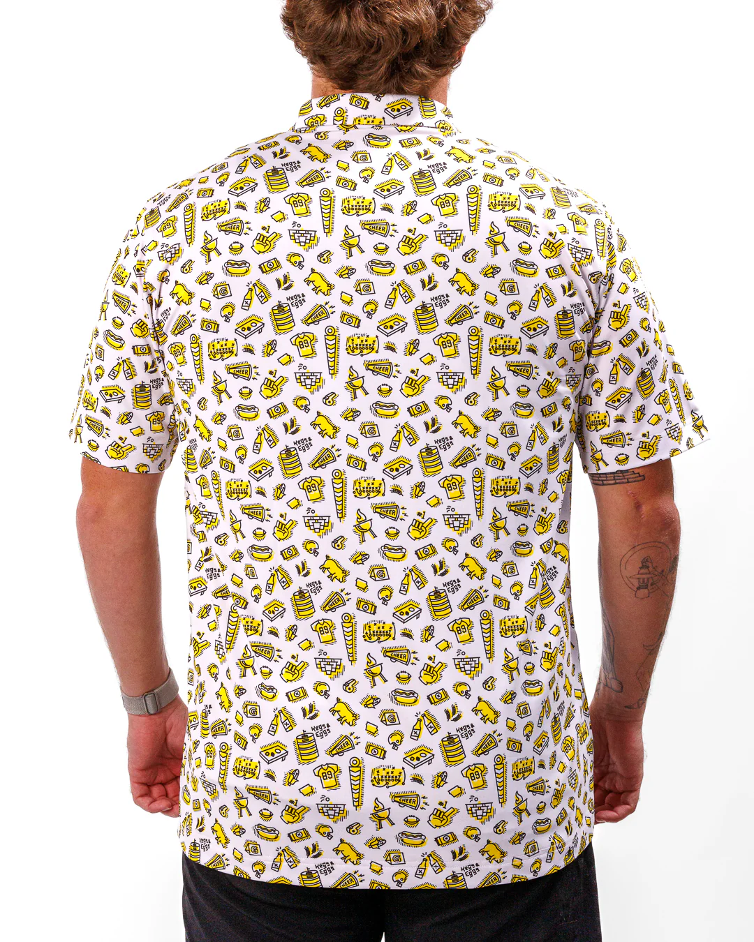 Iowa Game Day Men's Polo - Image 4