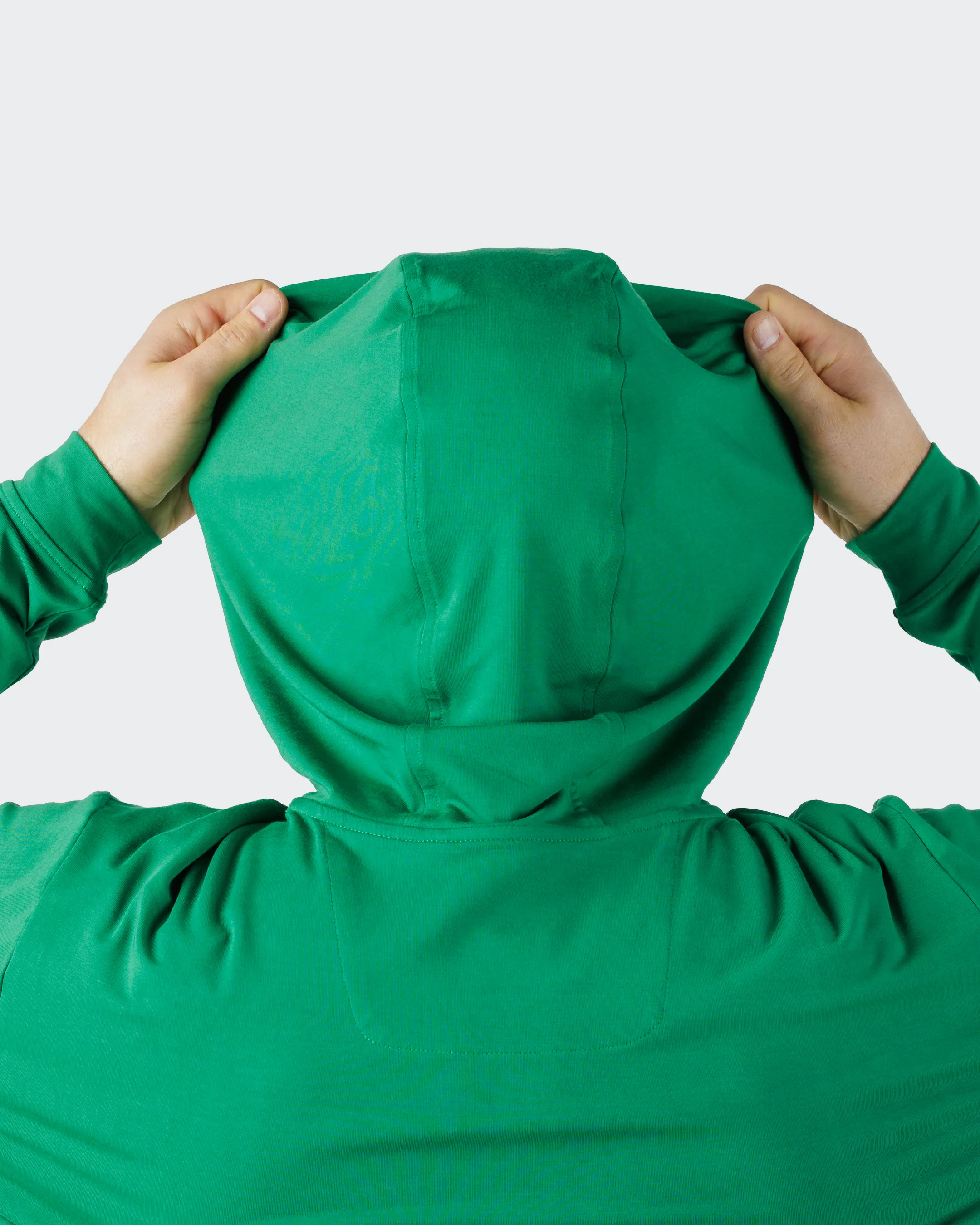 LinksLuxe Men's Hoodie - Champion Green - Azalea Collection - Image 6