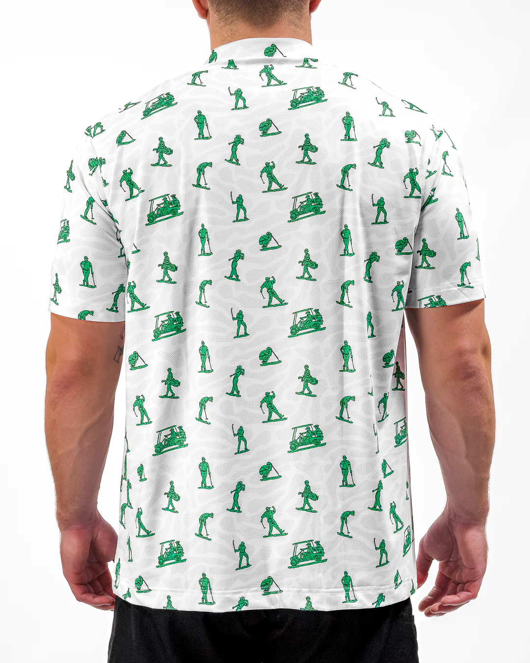 Toy Golfers Men's Polo - Image 4